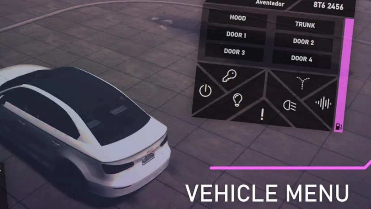 Vehicle Menu FiveM | Standalone Open Source Script